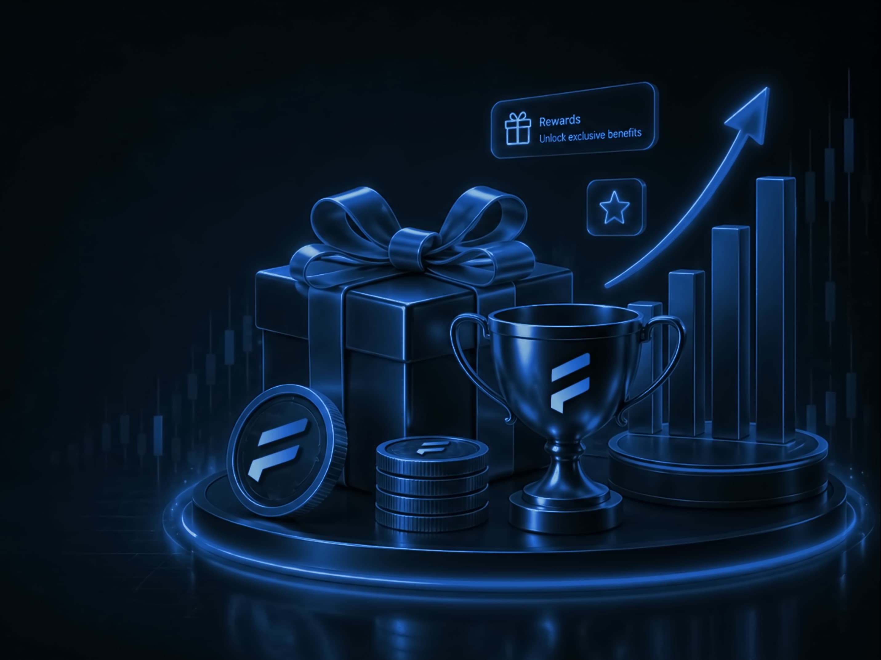 Rewards for traders and partners with Finsai Trade